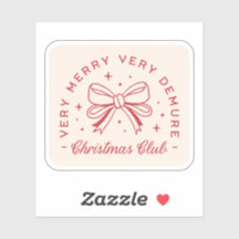 Demure Christmas coquette esthetisch