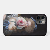 Demure met roze pioen Case-Mate iPhone case (Achterkant (horizontaal))