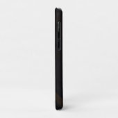 Demure met roze pioen Case-Mate iPhone case (Achterkant/links)
