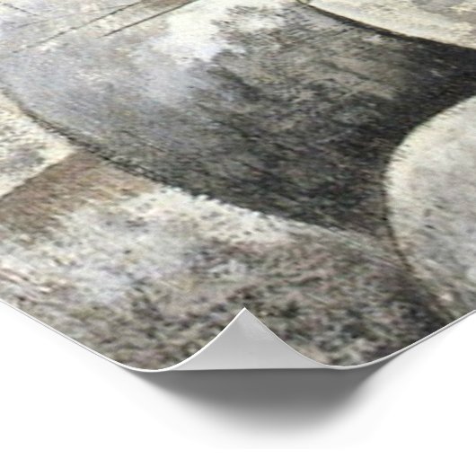 Demuth - Aanzet tot een nieuwe kerk Poster (Hoek)