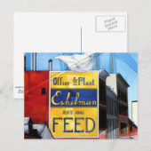 Demuth - Buildings, Lancaster Briefkaart (Voorkant / Achterkant)