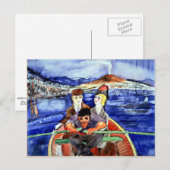 Demuth - De Boat Ride van Sorrento Briefkaart (Voorkant / Achterkant)