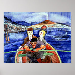 Demuth - De Boat Ride van Sorrento Poster