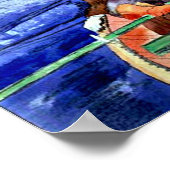 Demuth - De bootreis vanuit Sorrento Poster (Hoek)