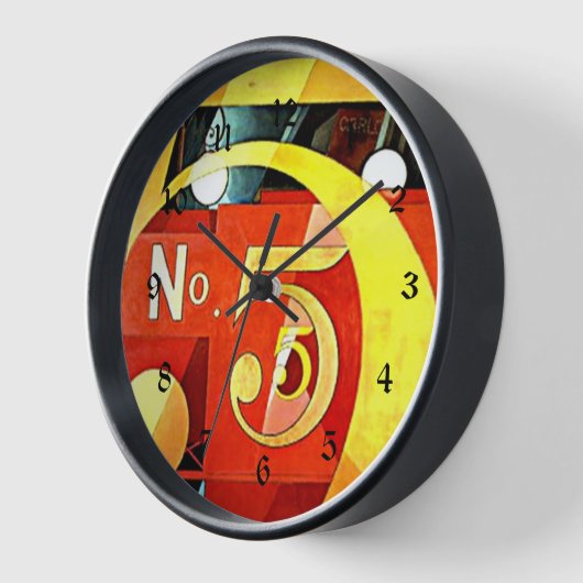 Demuth: ik zag de figuur 5 in goud (Hoek)