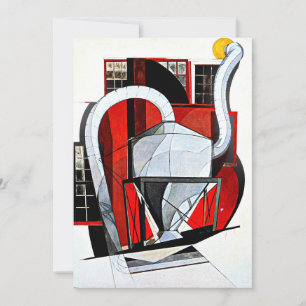 Demuth-schilderij, Machinerie, Kaart