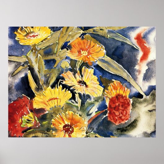 Demuth - Spray of Flowers Poster (Voorkant)