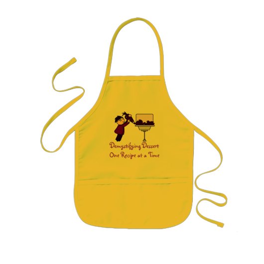 Demystificatie en logo op Apron Kinder Schort (Voorkant)