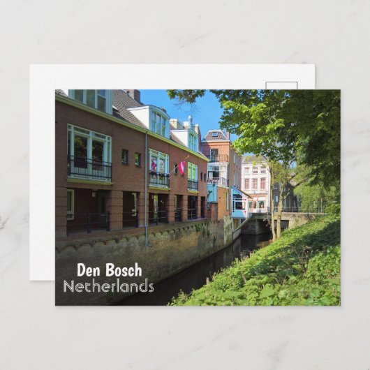 Den Bosch Briefkaart (Voorkant / Achterkant)