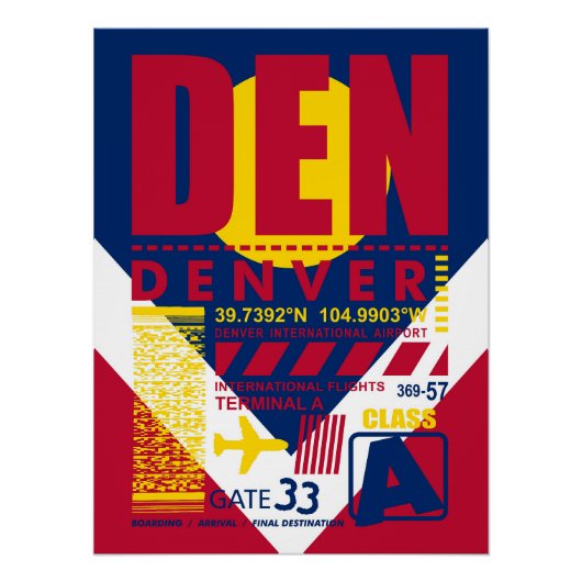 Den Denver Airport Perfect Poster (Voorkant)