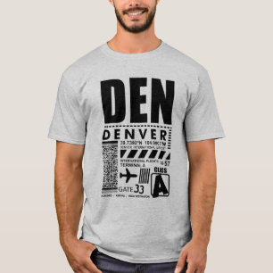 DEN Denver International Airport T-shirt