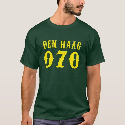 Den Haag 070  T-shirt (Voorkant)