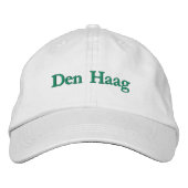 Den Haag Embroidered Baseball Cap (Voorkant)