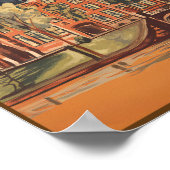 Den Haag Nederland Illustratie Reiskunst Poster (Hoek)