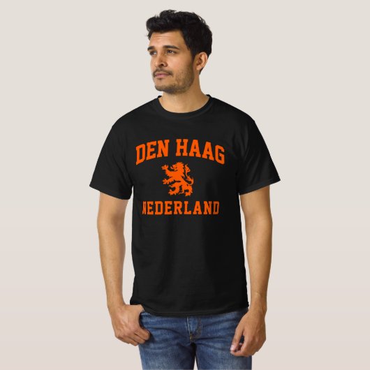 Den Haag Nederland T-shirt (Voorkant volledig)