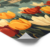 Den Haag Nederland Travel Art Vintage Poster (Hoek)