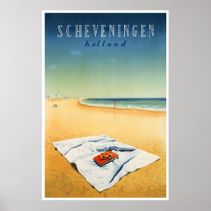 Den Haag Poster Scheveningen Reisprint Holland