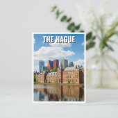 Den Haag Reizen Nederland Briefkaart (Staand voorkant)