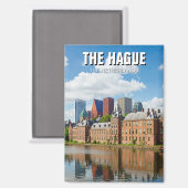 Den Haag Reizen Nederland Magneet (Voorkant / Achterkant)