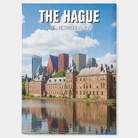 Den Haag Reizen Nederland Magneet (Voorkant)