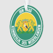 Den Haag Rond Embleem Ornament (voorkant)
