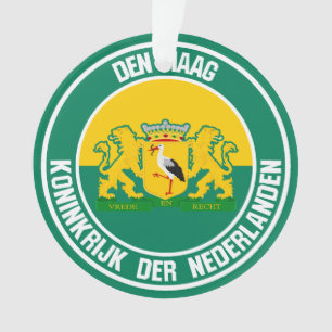 Den Haag Rond Embleem Ornament