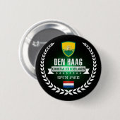 Den Haag Ronde Button 5,7 Cm (Voorkant /achterkant)