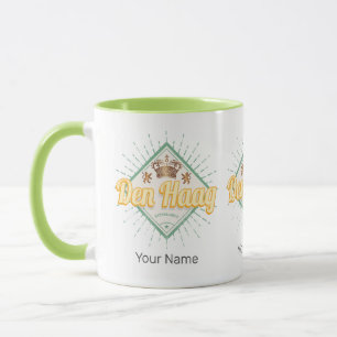 Den Haag Stad Nederland Retro Holland Vintage Mok