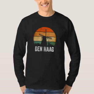 Den Haag Windmolen Nederland Nederlands Antiek Ned T-shirt