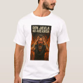 Den Jævla 40års crisis | AI Kunst T-shirt (Voorkant)