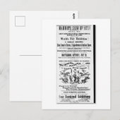 Den Stone's Circus, Menagerie en Indiaas Show Briefkaart (Voorkant / Achterkant)