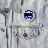 DENALI ALASKA DE GROOTSTE RONDE BUTTON 5,7 CM (In situ)
