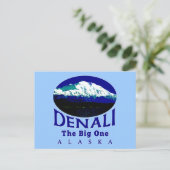DENALI ALASKA DE GROTE BRIEFKAART (Staand voorkant)