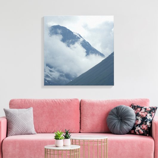 Denali Alaska - een fijne Art-printer Canvas Afdruk (Insitu (Woonkamer))