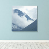 Denali Alaska - een fijne Art-printer Canvas Afdruk (Insitu (Houten vloer))