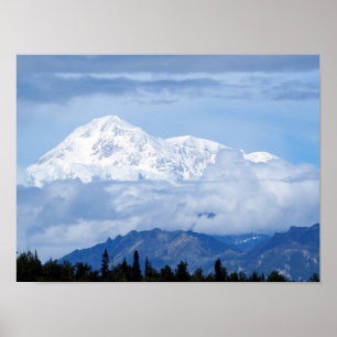 Denali Alaska Mountain Foto Poster