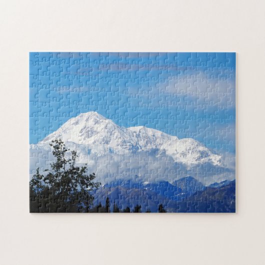 Denali Alaska Mountain Snow Foto Legpuzzel (Horizontaal)