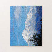 Denali Alaska Mountain Snow Foto Legpuzzel (Verticaal)