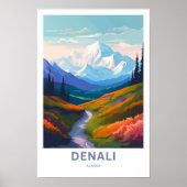 Denali Alaska Reisprint Poster (Voorkant)