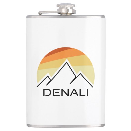 Denali Alaska Retro Heupfles (Voorkant)