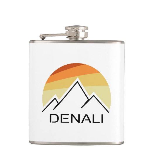 Denali Alaska Retro Heupfles (Voorkant)