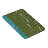 Denali Alaska Rivers Abstract Impressionisme Magneet (Rechterzijde)