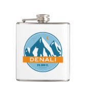 Denali Alaska Stars Moon Heupfles (Voorkant)