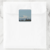 Denali ~ Alaska Vierkante Sticker (Tas)