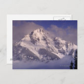 Denali bergketen, Alaska Briefkaart (Voorkant / Achterkant)
