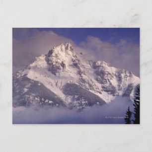 Denali bergketen, Alaska Briefkaart