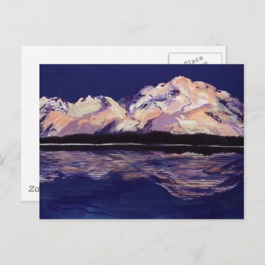 Denali briefkaart (Voorkant / Achterkant)