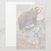 Denali Brown Beer Briefpapier (Voorkant / Achterkant)