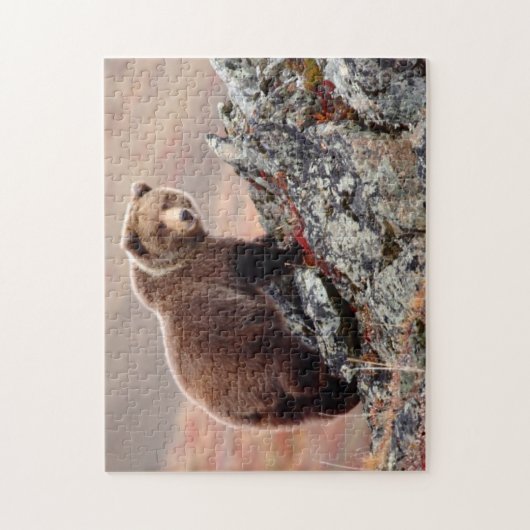 Denali Brown Beer Legpuzzel (Verticaal)