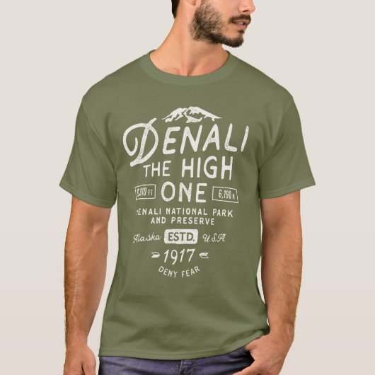 Denali de hoge historische betekenis t-shirt (Voorkant)
